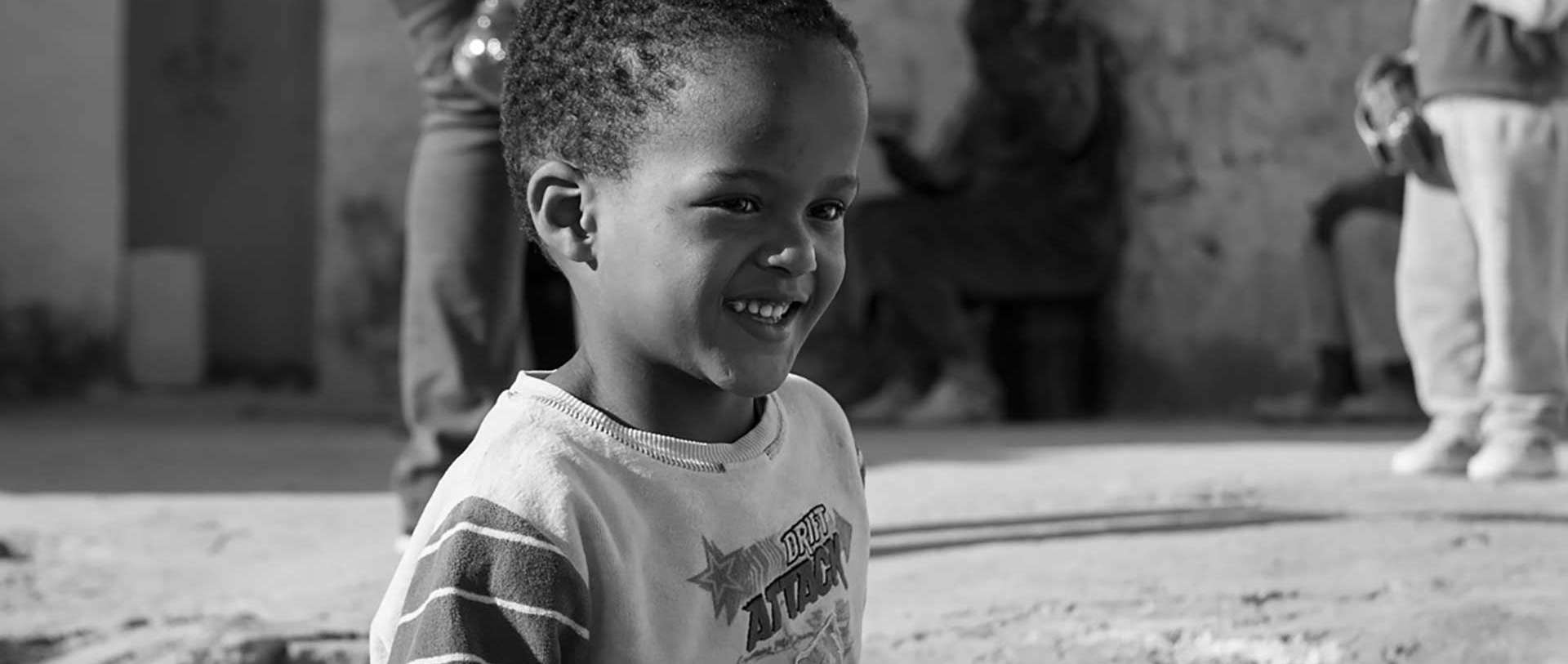 Boy playing